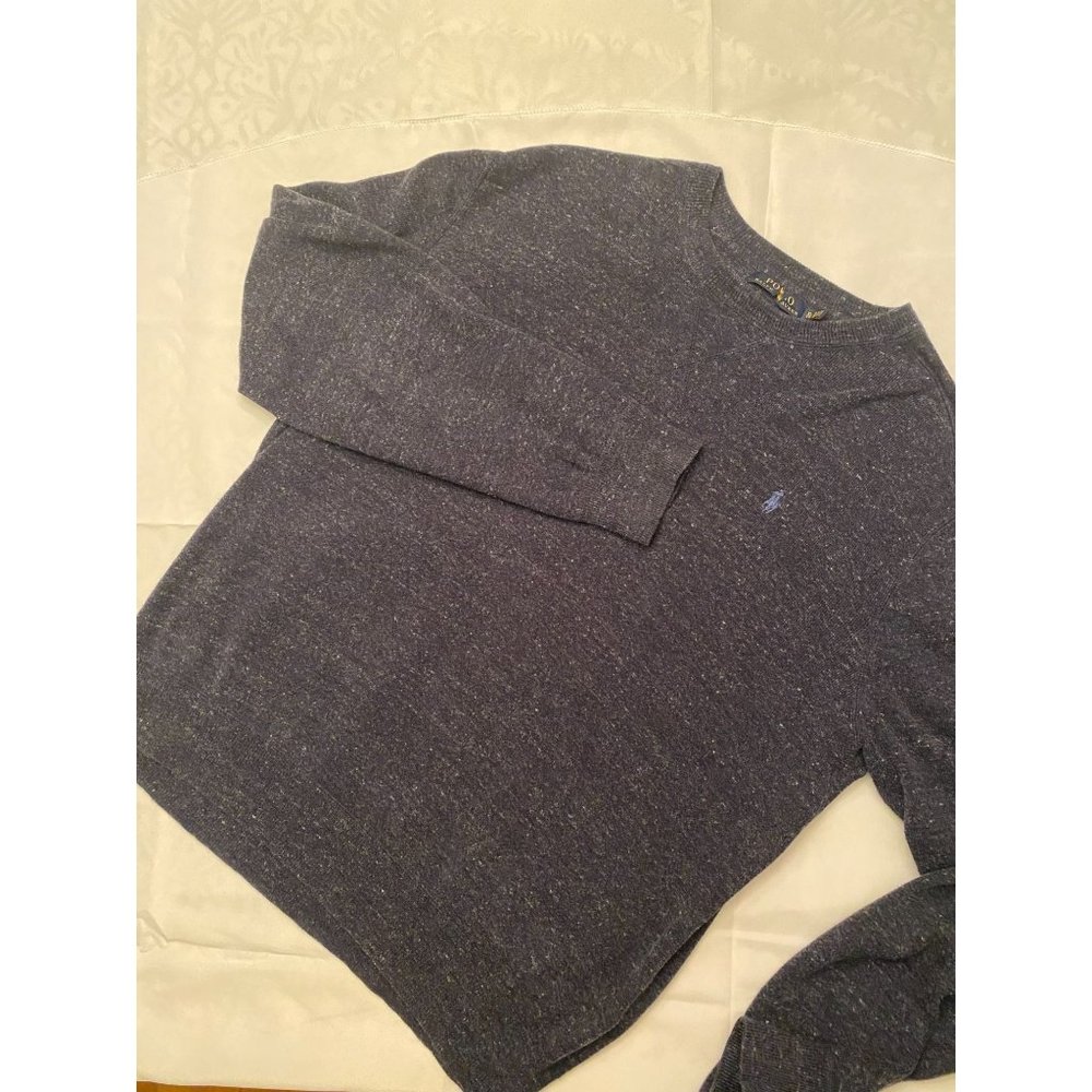 Men's Polo Sweater by Ralph Lauren sizeXL dark blue crewneck
